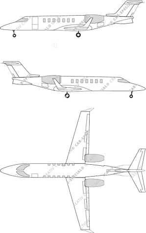 Bombardier 40 XR Learjet, from 2009 (Air_039)