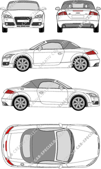 Audi TT Roadster, 2007–2010 (Audi_057)