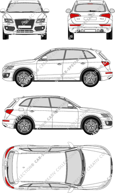Audi Q5 Kombi, 2008–2016 (Audi_061)