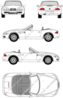 BMW Z3 Roadster, 1995–1997 (BMW_019)