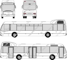 Berkhof Lonckheer DAF SB 250 Bus (Berk_003)