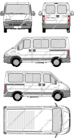 Citroën Jumper microbús, 2002–2006 (Citr_070)