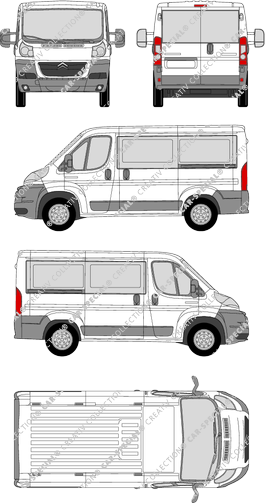 Citroën Jumper minibus, 2002–2014 (Citr_149)