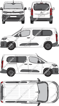 Citroën Berlingo Live Pack, Hochdachkombi, Rear Flap, 1 Sliding Door (2018)