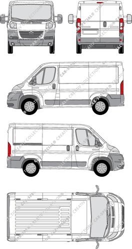 Citroën Relay furgone, 2006–2014 (Citr_566)