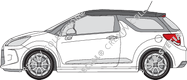 DS Automobiles DS 3 Hayon, 2010–2016