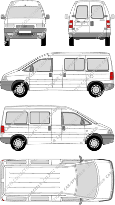 Fiat Scudo Kleinbus, 1996–2004 (Fiat_057)