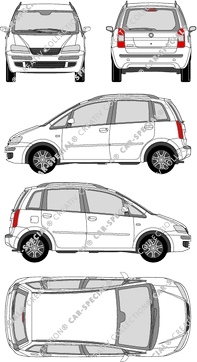 Fiat Idea break, 2004–2016 (Fiat_108)