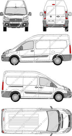 Fiat Scudo furgone, 2007–2016 (Fiat_166)