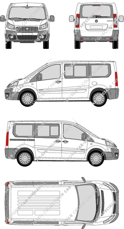 Fiat Scudo Kleinbus, 2007–2016 (Fiat_168)