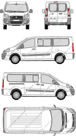 Fiat Scudo Kleinbus, 2007–2016 (Fiat_211)