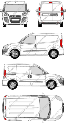 Fiat Doblò Kastenwagen, 2010–2015 (Fiat_230)