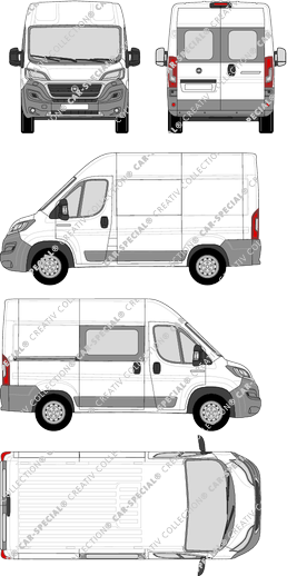 Fiat Ducato furgone, 2014–2021 (Fiat_285)