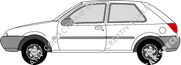 Ford Fiesta Kombilimousine, 1996–2000