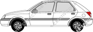 Ford Fiesta Kombilimousine, 2000–2001