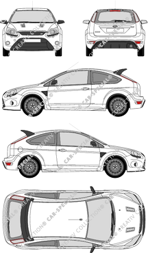 Ford Focus Kombilimousine, 2009–2014 (Ford_234)
