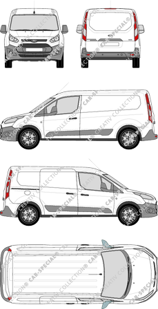 Ford Transit Connect Kastenwagen, 2013–2018 (Ford_355)