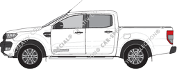 Ford Ranger Pick-up, 2016–2019