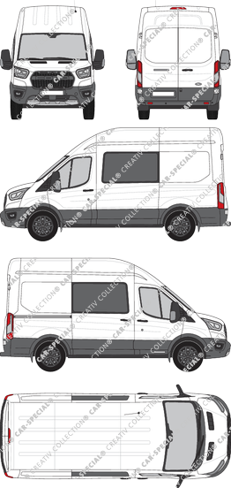 Ford Transit furgone, attuale (a partire da 2020) (Ford_729)