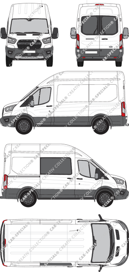 Ford Transit furgone, attuale (a partire da 2020) (Ford_731)
