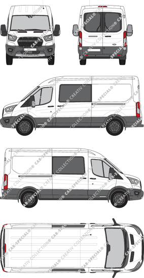 Ford Transit furgone, attuale (a partire da 2020) (Ford_743)