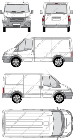 Ford Transit furgone, 2006–2014 (Ford_922)