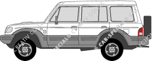 Galloper Exceed station wagon, 1991–2003