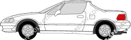 Honda CRX Coupé, 1992–1998