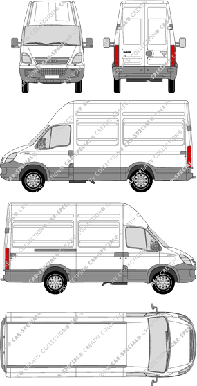 Iveco Daily furgone, 2006–2011 (Ivec_091)