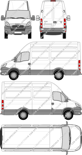 Iveco Daily furgone, 2012–2014 (Ivec_142)