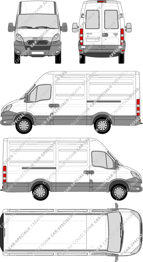 Iveco Daily furgone, 2012–2014 (Ivec_180)