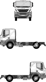 Iveco Trakker Fahrgestell für Aufbauten, 2014–2021 (Ivec_208)