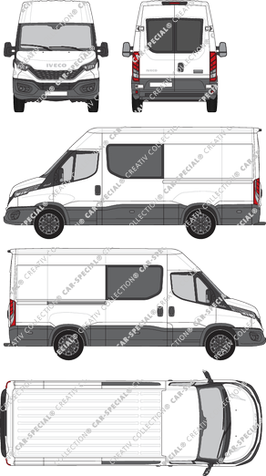 Iveco Daily van/transporter, current (since 2021) (Ivec_331)