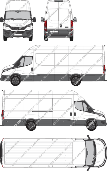 Iveco Daily furgón, actual (desde 2021) (Ivec_367)