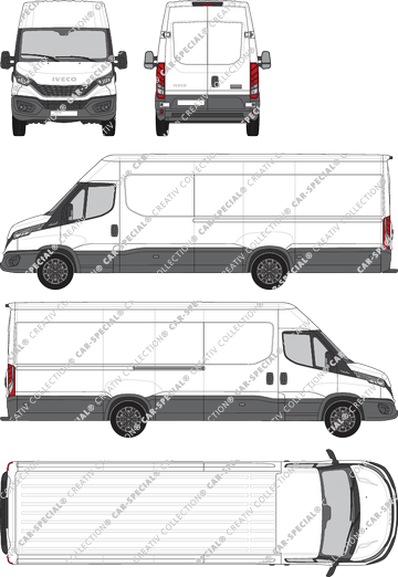 Iveco Daily furgone, attuale (a partire da 2021) (Ivec_371)