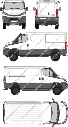 Iveco Daily fourgon, actuel (depuis 2021) (Ivec_422)