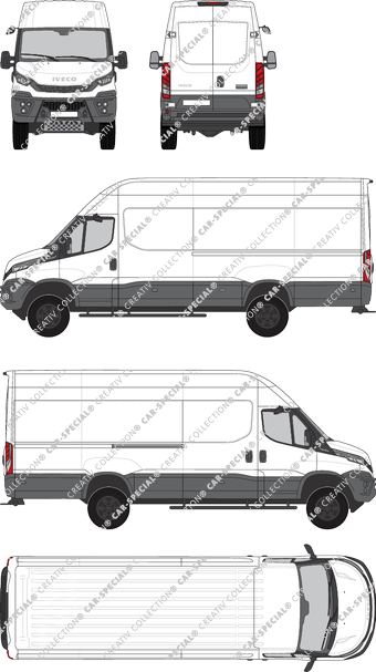 Iveco Daily furgón, actual (desde 2021) (Ivec_432)