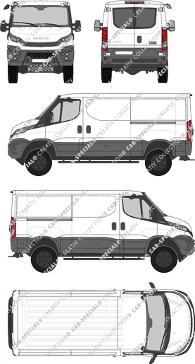 Iveco Daily fourgon, actuel (depuis 2021) (Ivec_435)