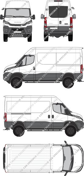 Iveco Daily fourgon, actuel (depuis 2021) (Ivec_436)