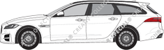 Jaguar XF-Series Sportbrake combi, actual (desde 2017)