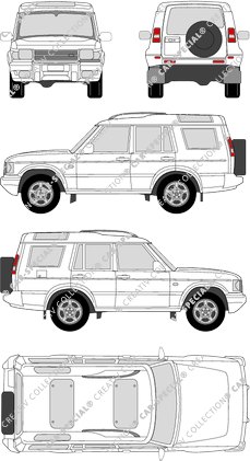 Land Rover Discovery station wagon, 1998–2003 (Land_009)