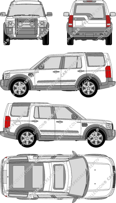 Land Rover Discovery station wagon, 2004–2009 (Land_019)