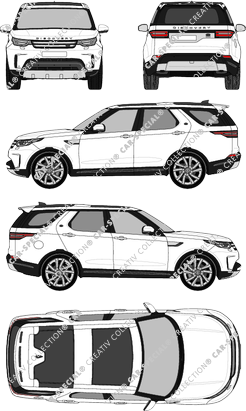 Land Rover Discovery station wagon, attuale (a partire da 2017) (Land_030)