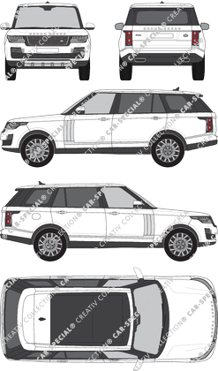 Land Rover Range Rover station wagon, 2018–2021 (Land_039)