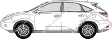 Lexus RX 350 station wagon, 2010–2015