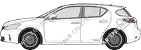Lexus CT 200h Kombilimousine, 2011–2014