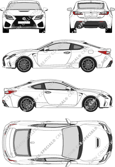 Lexus RC Coupé, attuale (a partire da 2015) (Lexu_021)