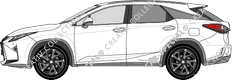 Lexus RX 200t station wagon, attuale (a partire da 2016)