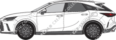 Lexus RX 450h+ station wagon, attuale (a partire da 2022)