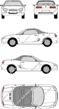 MG F Cabrio, 1995–2002 (MG_001)
